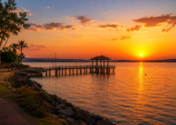 San_Ber_ Sonnenuntergang